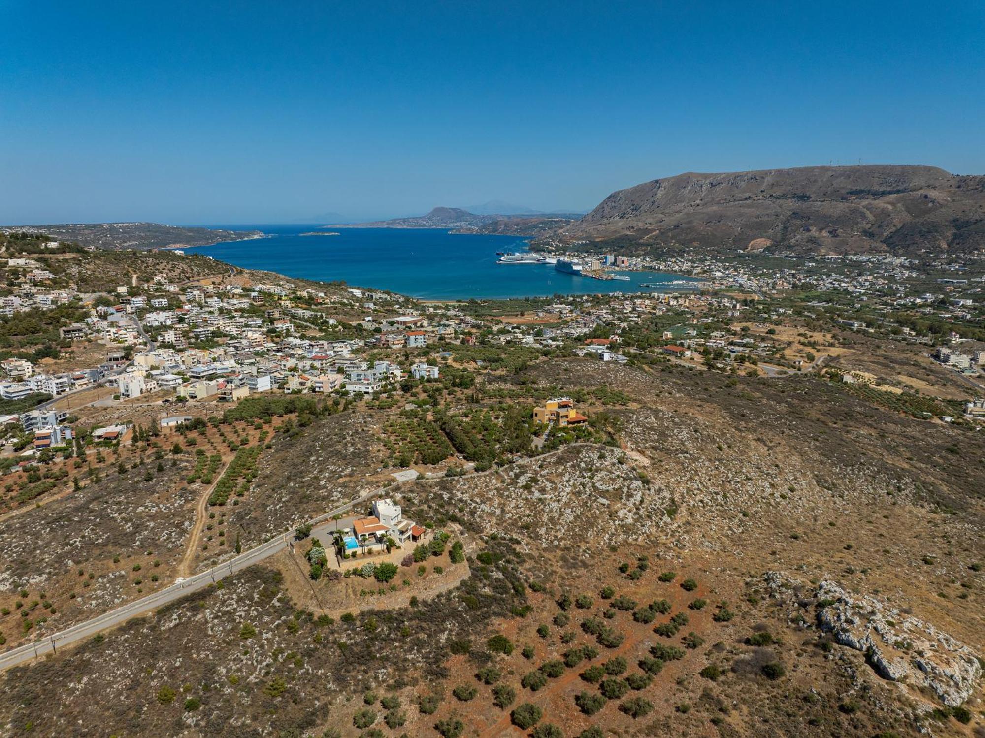 Karmilos Hill Villa La Canea Esterno foto