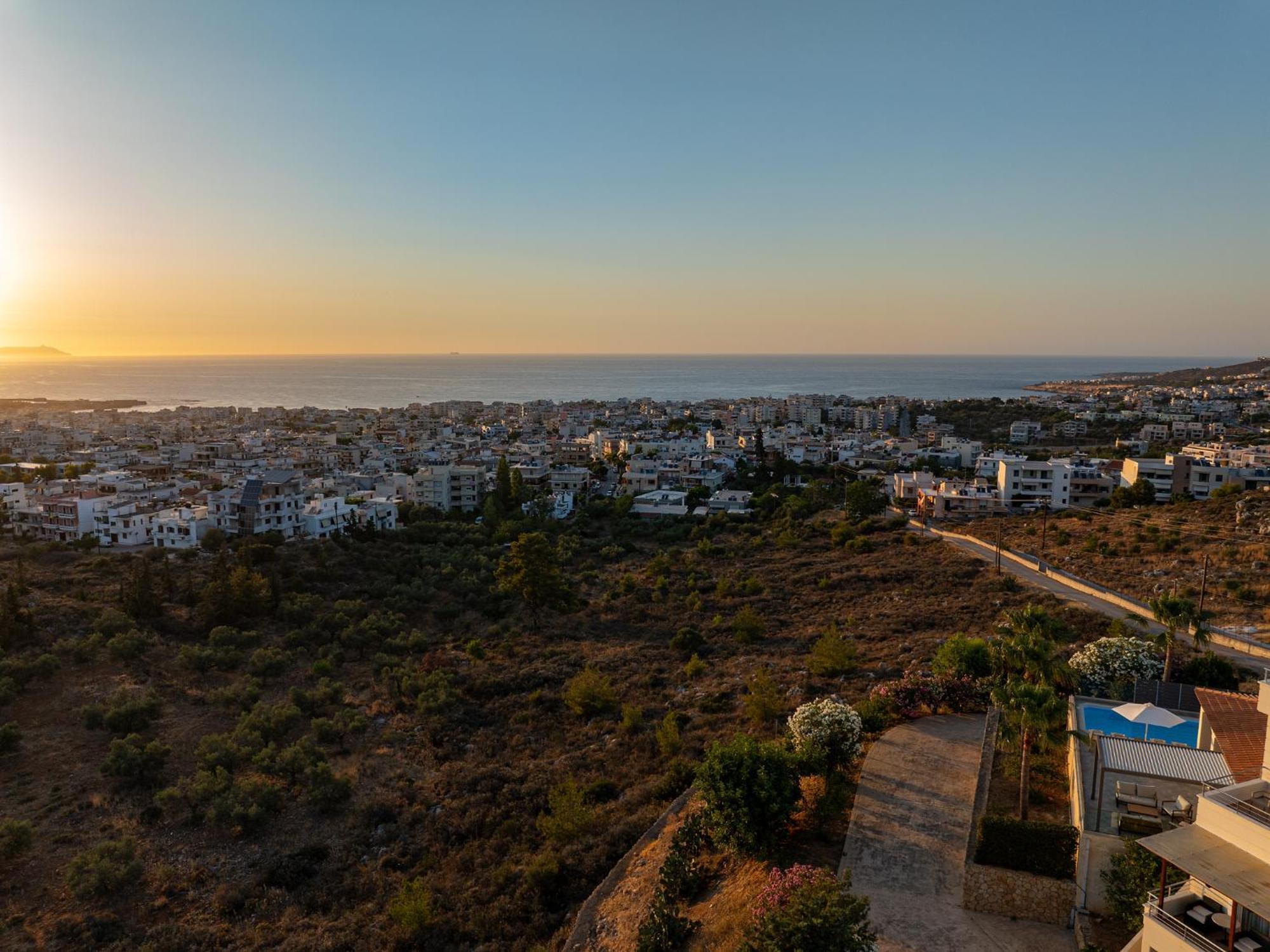 Karmilos Hill Villa La Canea Esterno foto